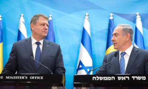 Klaus Iohannis Netanyahu